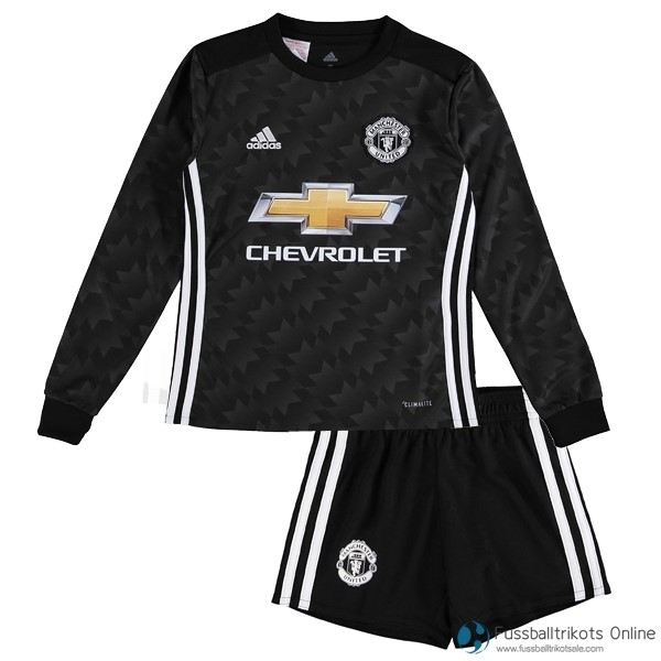 Manchester United Trikot Auswarts ML Kinder 2017-18 Fussballtrikots Günstig